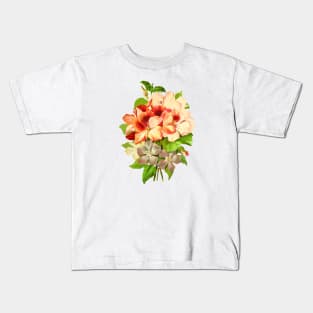 Funny Flowers Design Kids T-Shirt